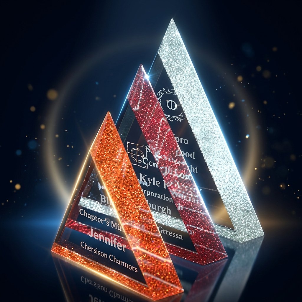 Glitter Triangle Award