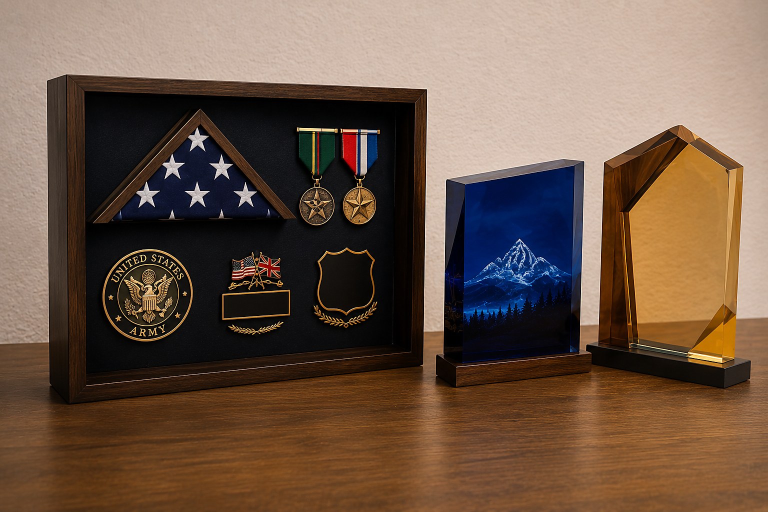 Shadow Box & Resin Awards